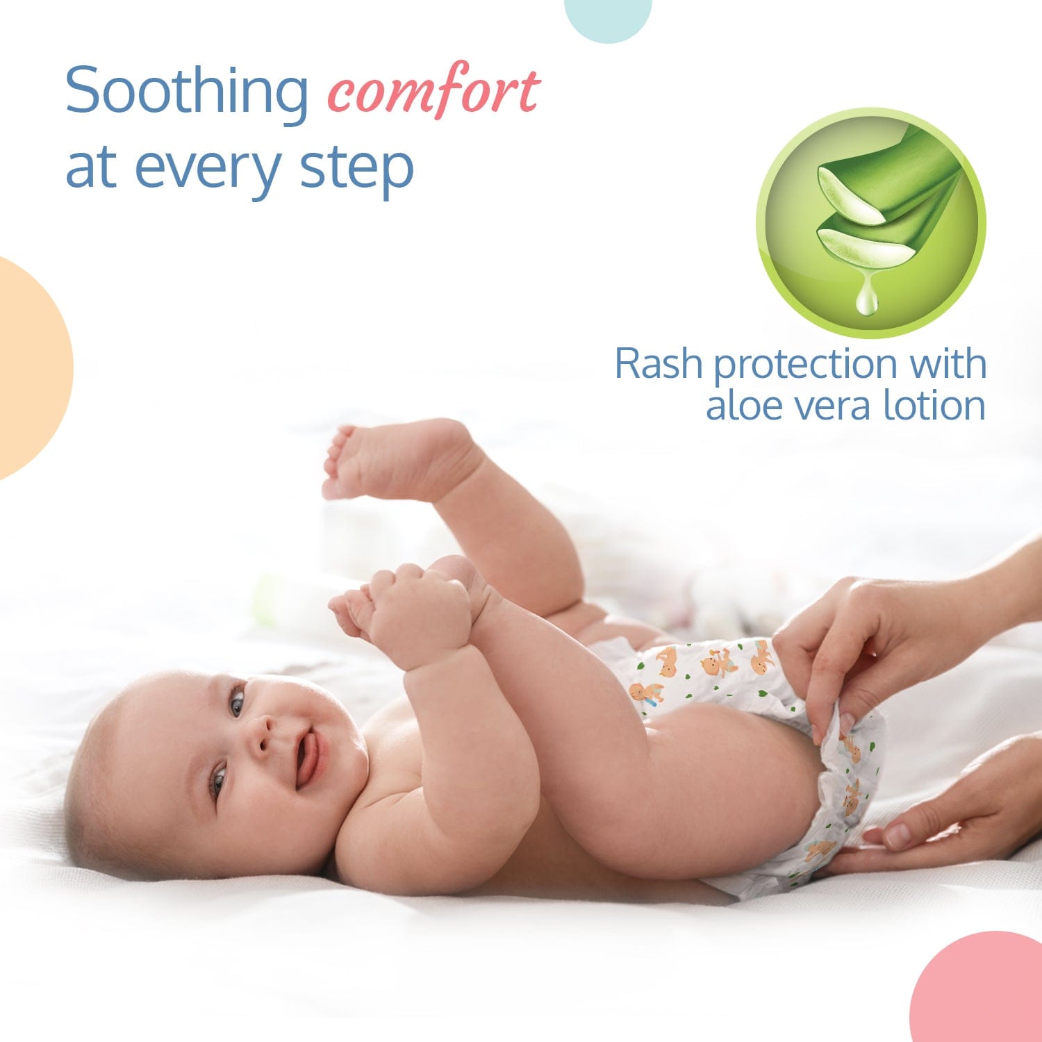 LuvLap Diaper Pants, Medium, 7 to 12Kg, 72 Count, with upto 12 Hour protection