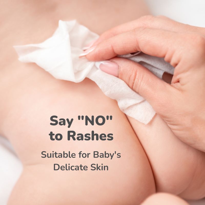 Feather Aqua Wipes - With Calendula Extract