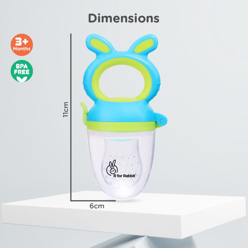R for Rabbit First Feed Bunny Nibbler for Babies