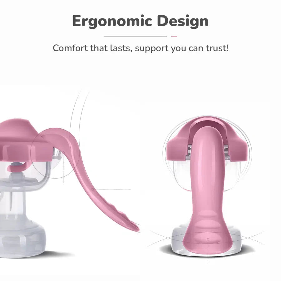 R for Rabbit First Feed Cozy Manual Feeding Breast Pump With 2 Suction Level Adjustment