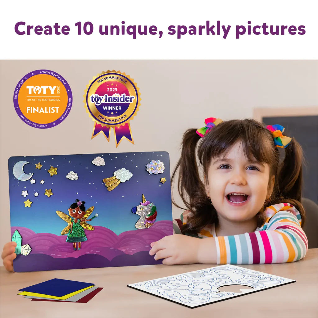 Foil Fun: Unicorns & Princesses | No Mess Art Kit