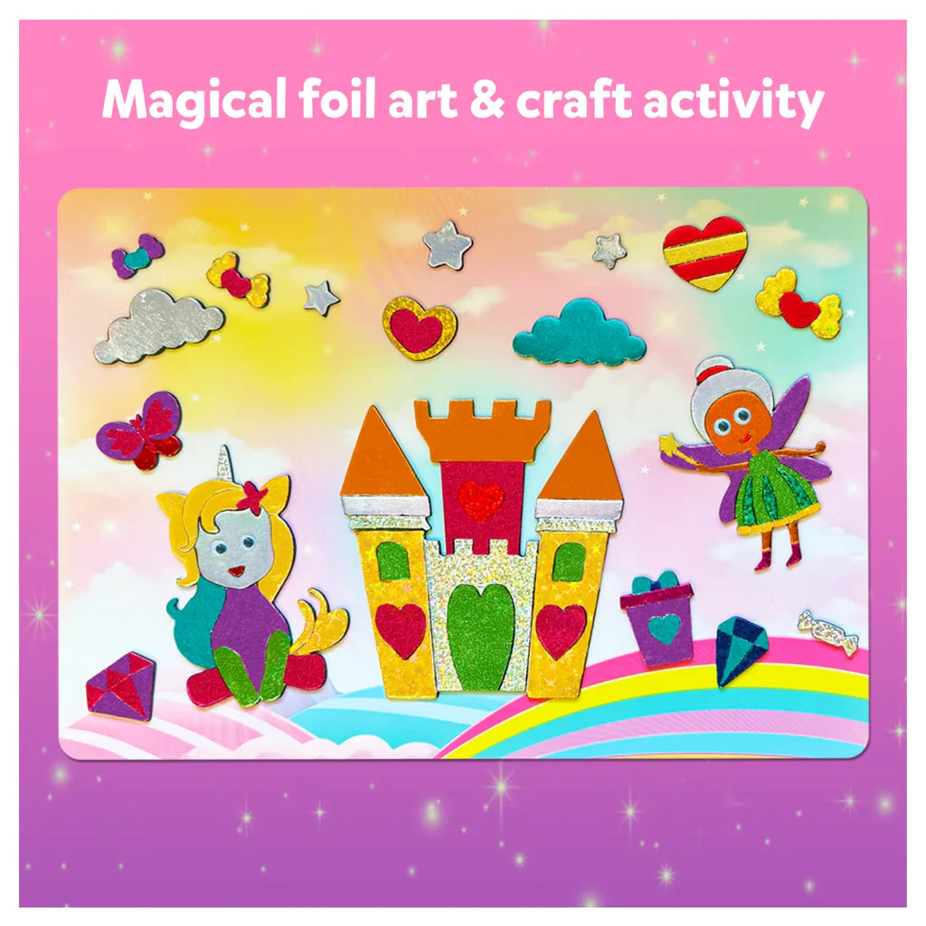 Foil Fun: Unicorns & Princesses | No Mess Art Kit