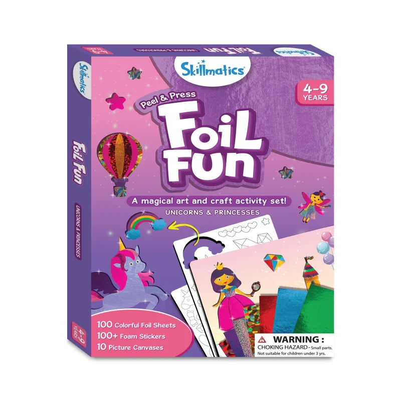 Foil Fun: Unicorns & Princesses | No Mess Art Kit