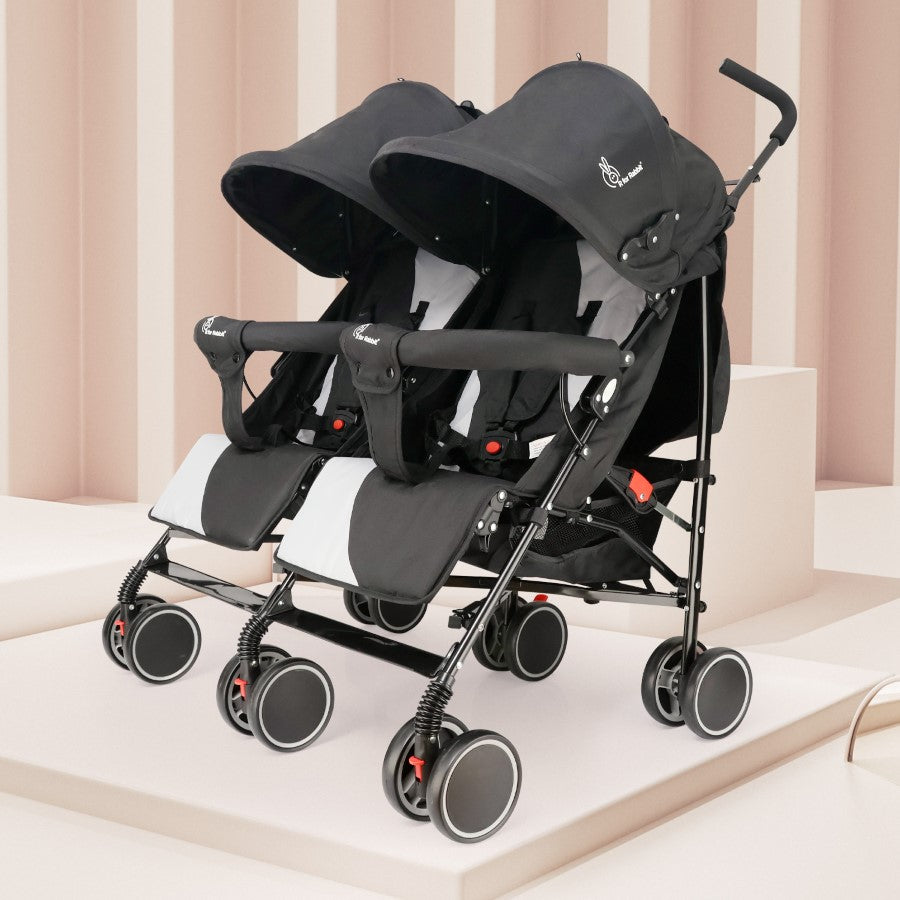 Ginny and Johnny Baby Stroller With Personalized Name Plate