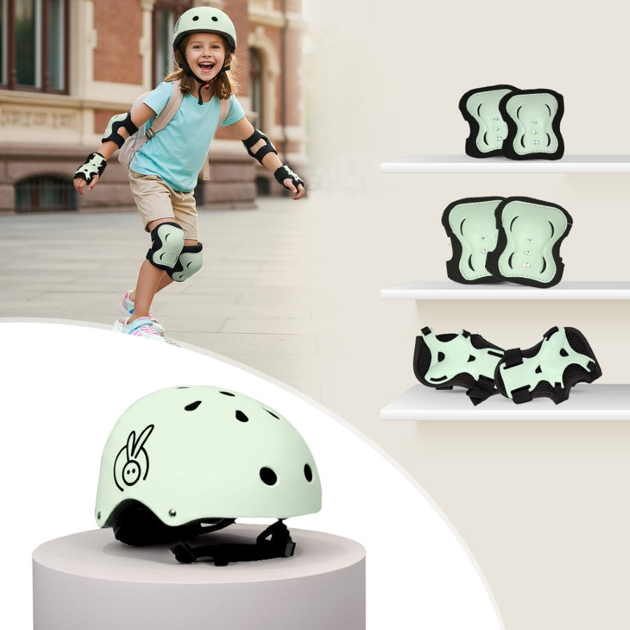 R for Rabbit Safe Play Set Kids Helmet, Premium Kids Sports Safety Kit with Helmet & Protective Pads