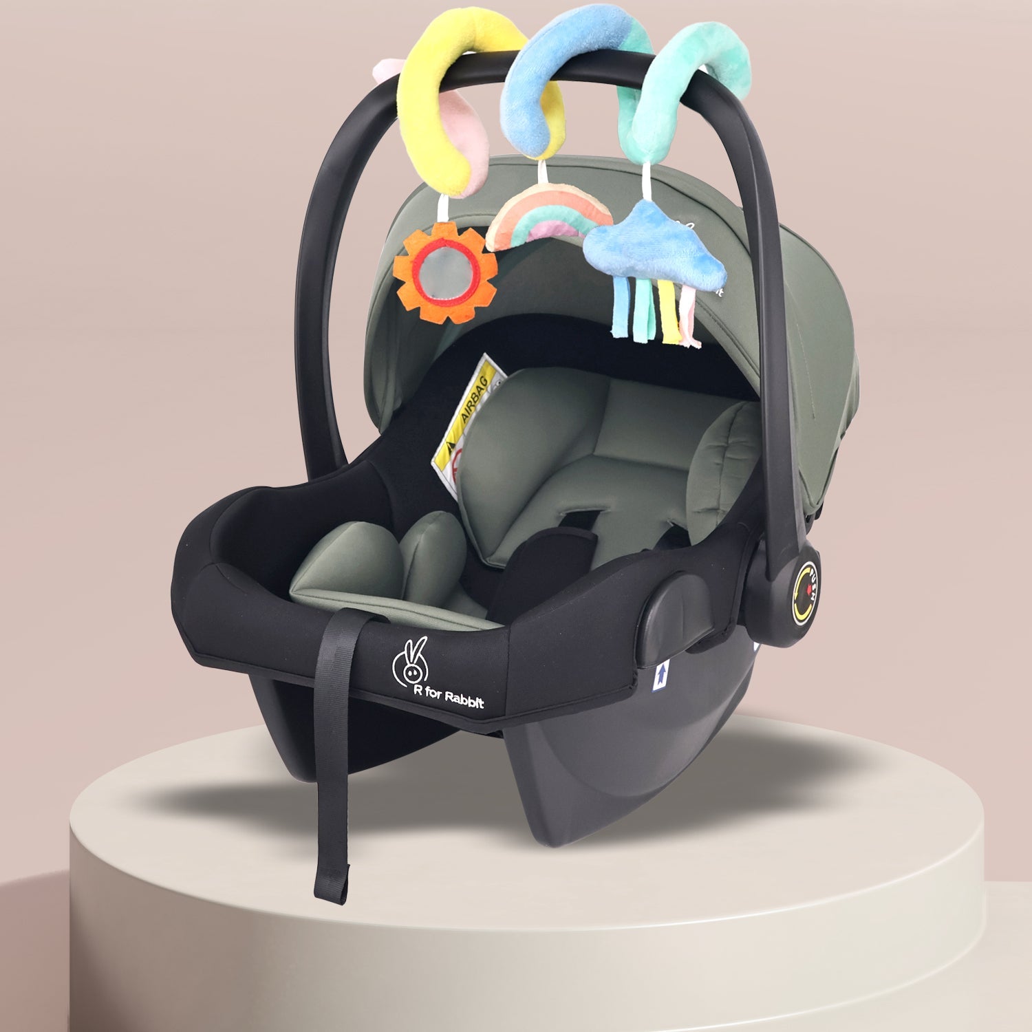 R for Rabbit Picaboo NXG 4 in 1 Multipurpose Baby Carry Cot With 3-Point Safety Harness