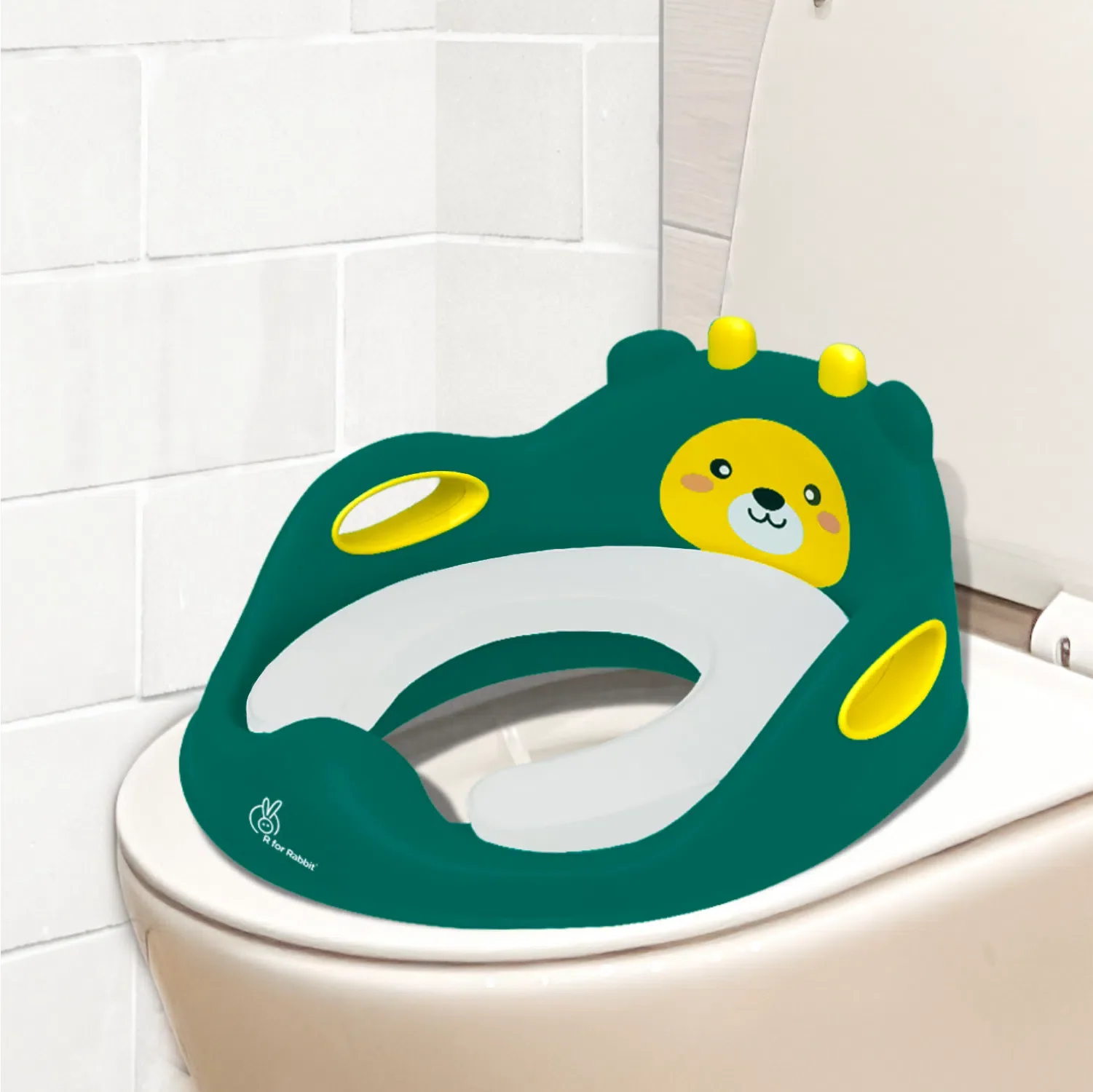 R for Rabbit Minimo Teddy Toilet Seats Happy and Comfy Potty Training Seat for Baby