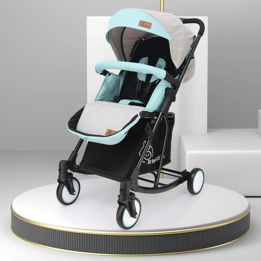 R for Rabbit Rock N Roll - 2 In 1 Baby Stroller Cum Rocker, Light Weight, Compact Travel friendly, One Hand Fold