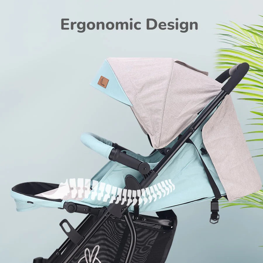 R for Rabbit Rock N Roll - 2 In 1 Baby Stroller Cum Rocker, Light Weight, Compact Travel friendly, One Hand Fold