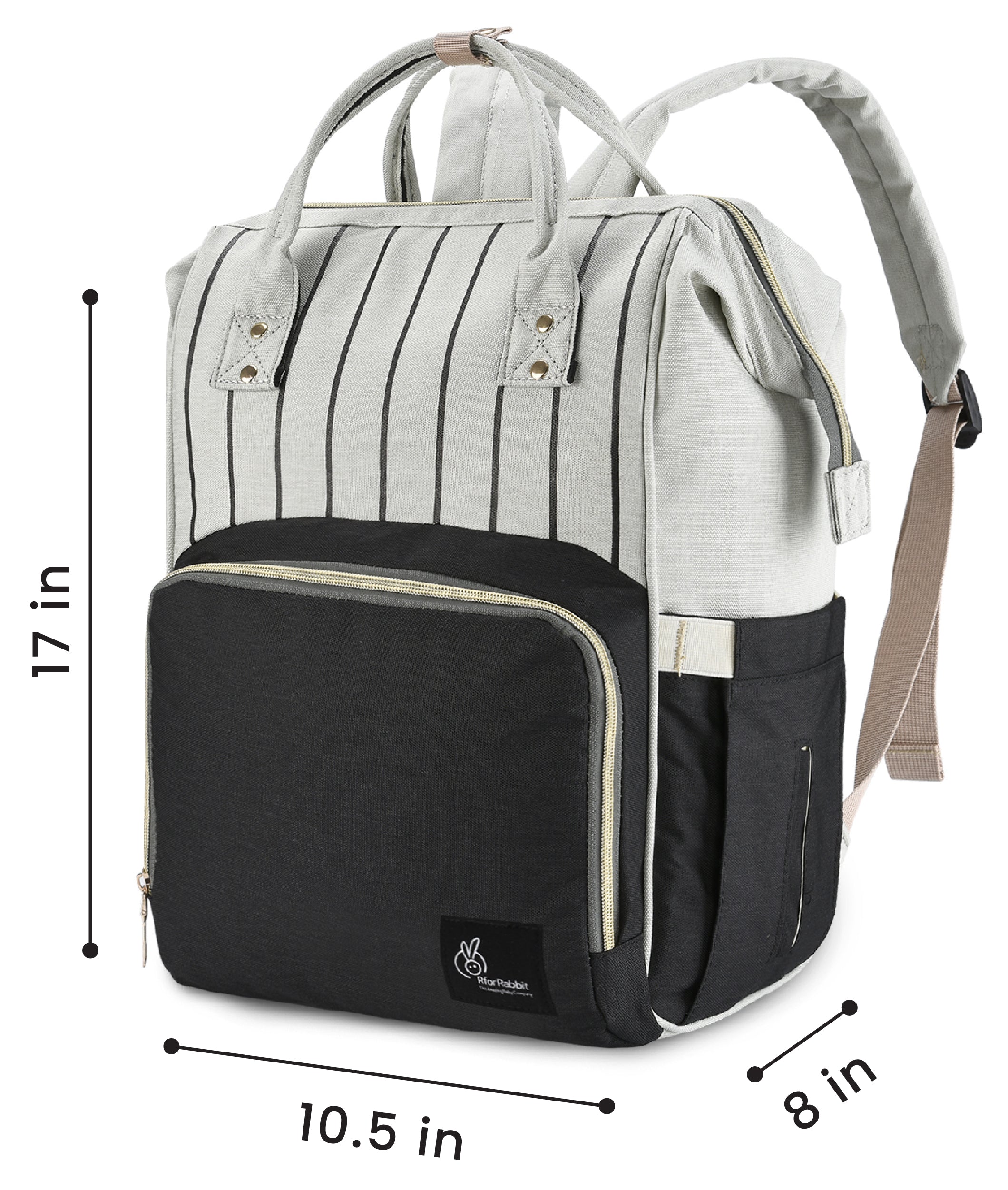 R for Rabbit Caramello Diaper Bag Smart and Fashionable Diaper Bag For Moms