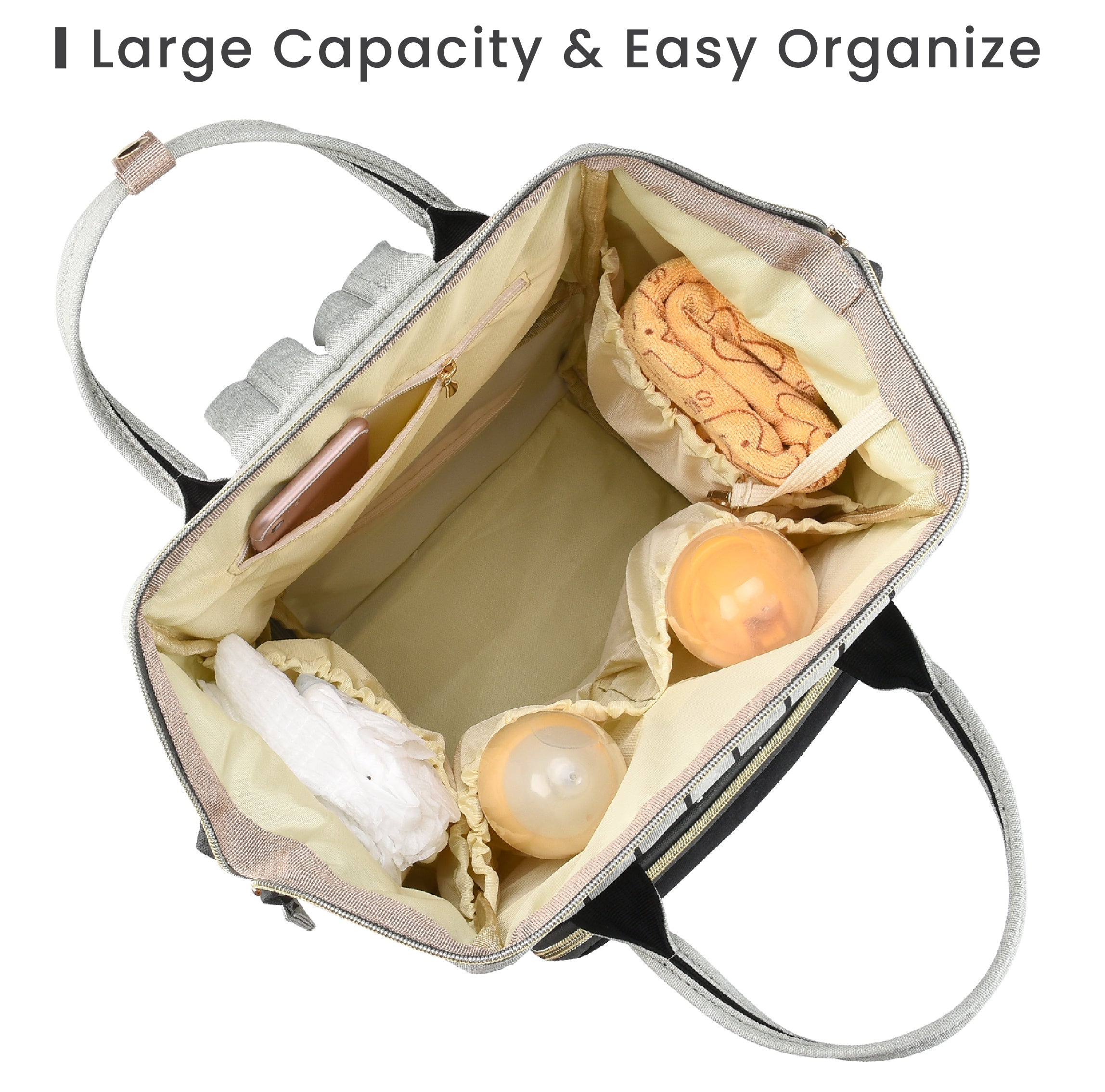 R for Rabbit Caramello Diaper Bag Smart and Fashionable Diaper Bag For Moms