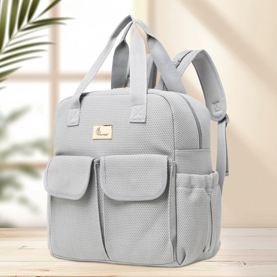 R for Rabbit Caramello Breezy Premium Material Diaper Bag For New Moms