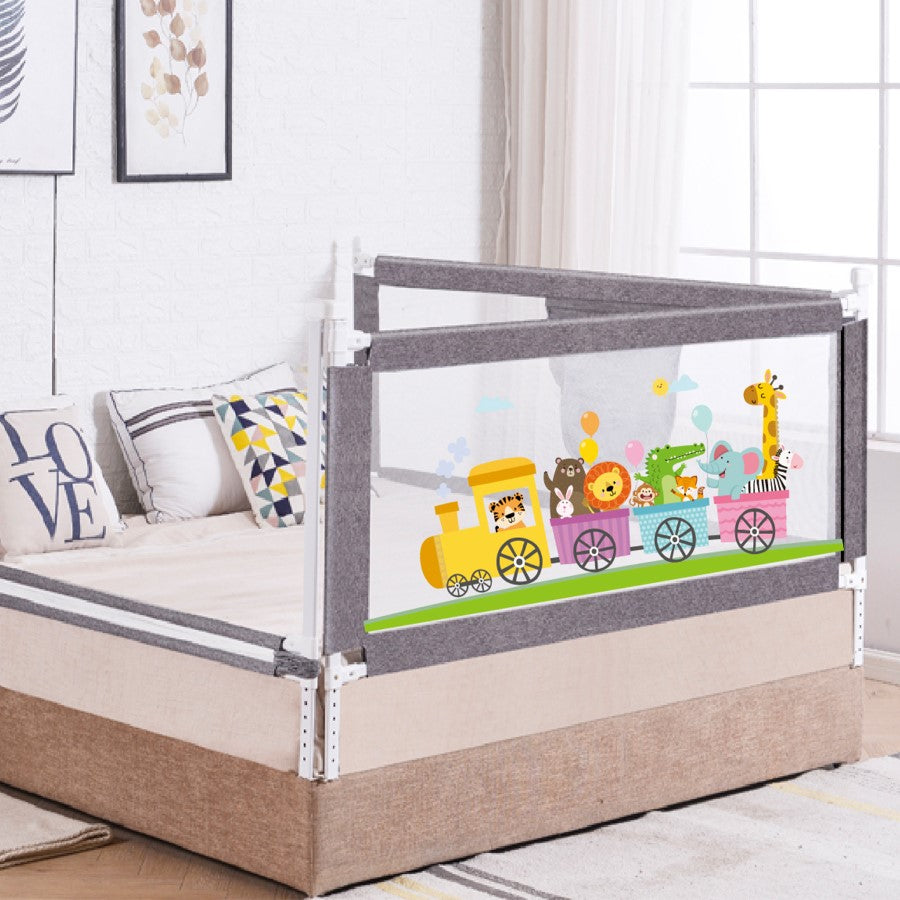 R for Rabbit Safari Bed Rail for Baby Easy Install, Anti-Fall Safeguard for Toddler Safety