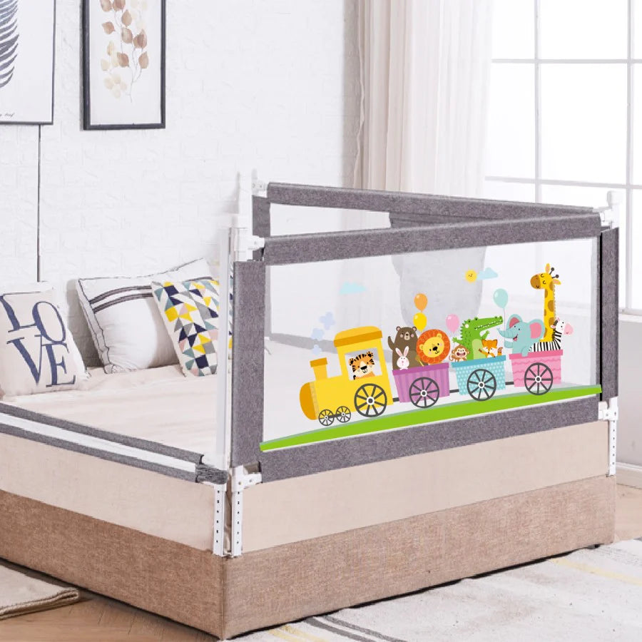 R for Rabbit Safari Bed Rail for Baby Easy Install, Anti-Fall Safeguard for Toddler Safety