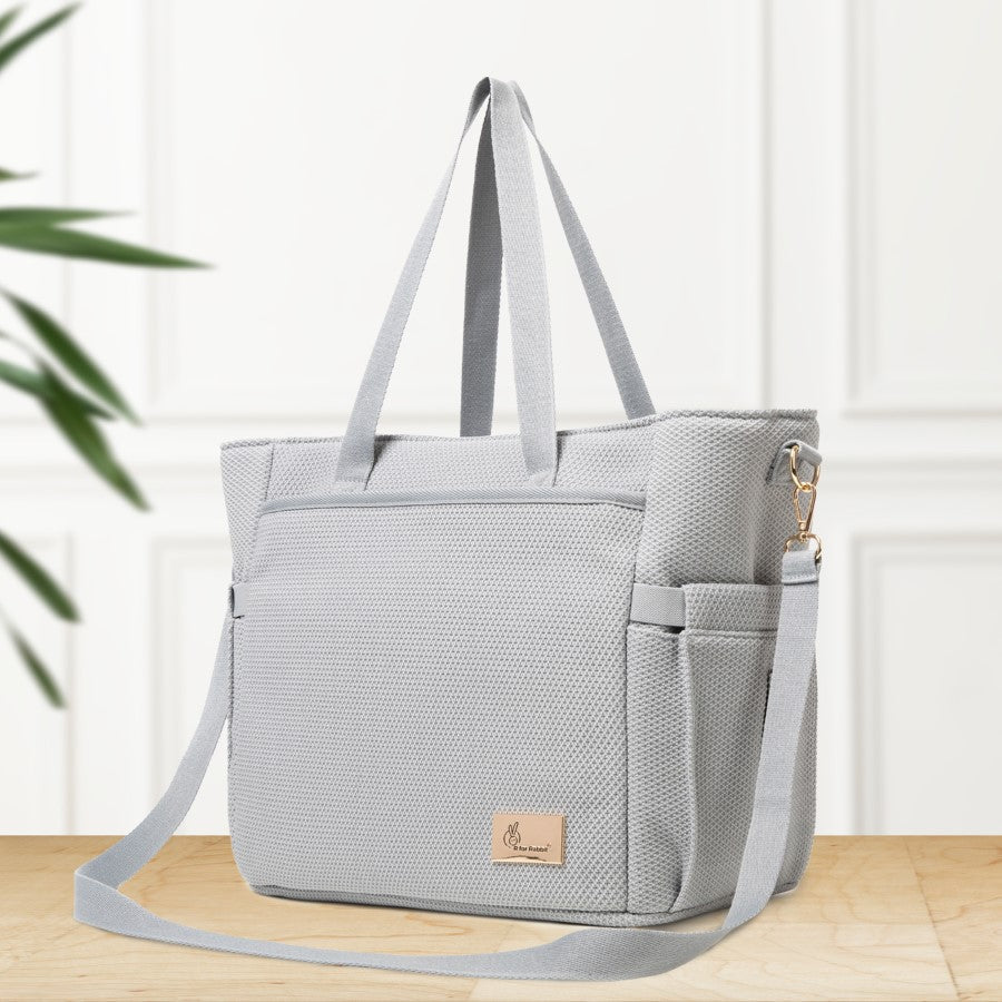 R for Rabbit Caramello Tote Multi Purpose Diaper Bag With Spacious Storage