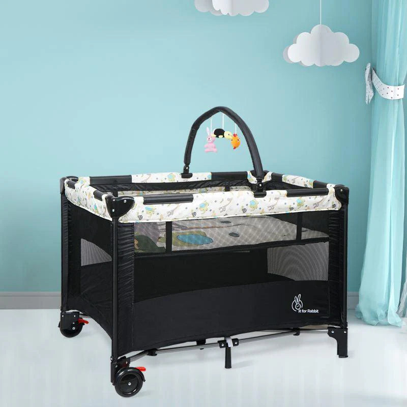 R for Rabbit Hide and Seek Elite Baby Cot Bed