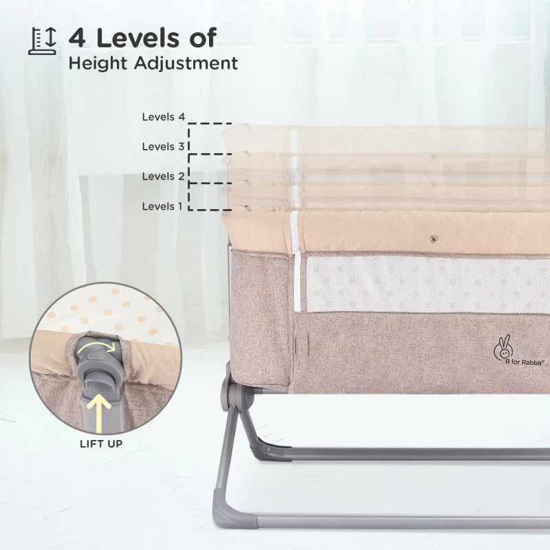 R for Rabbit Hop A Little baby cot