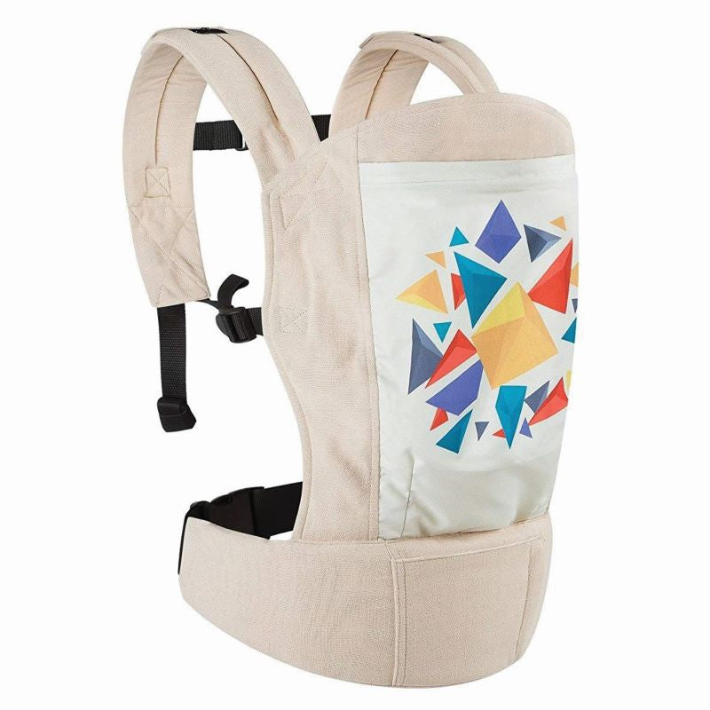 R for Rabbit Hug Me Elite Baby Carrier Front & Back Carrier Position, Soft Linen Fabric, Wide Strap With Cap & Mobile Pocket