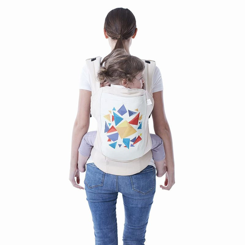 R for Rabbit Hug Me Elite Baby Carrier Front & Back Carrier Position, Soft Linen Fabric, Wide Strap With Cap & Mobile Pocket
