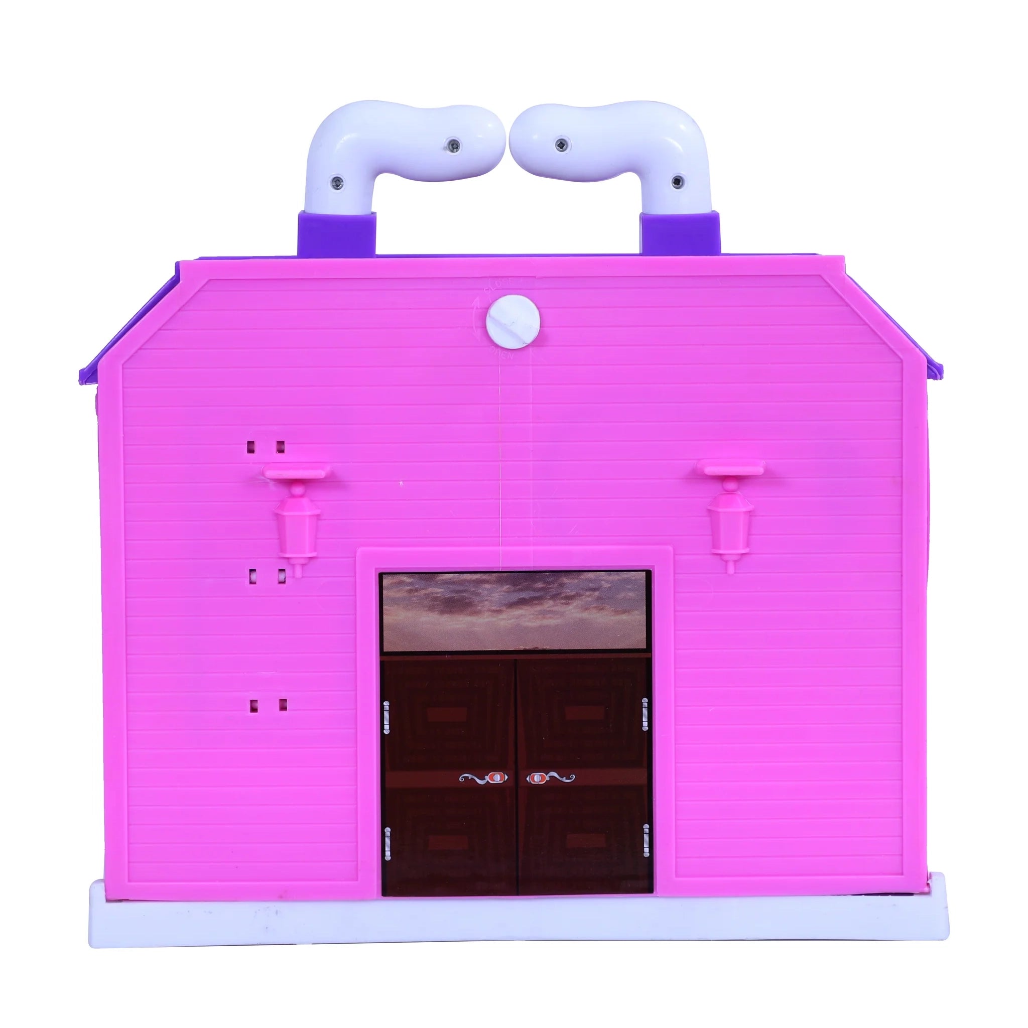 Toyzone My Family Doll House - 35 pcs | Girls Role Playset | Pretend Play | Doll House with Furniture | Dollhouse Accessories | Imaginative Play | Playhouse | For Kids Age 3+ years