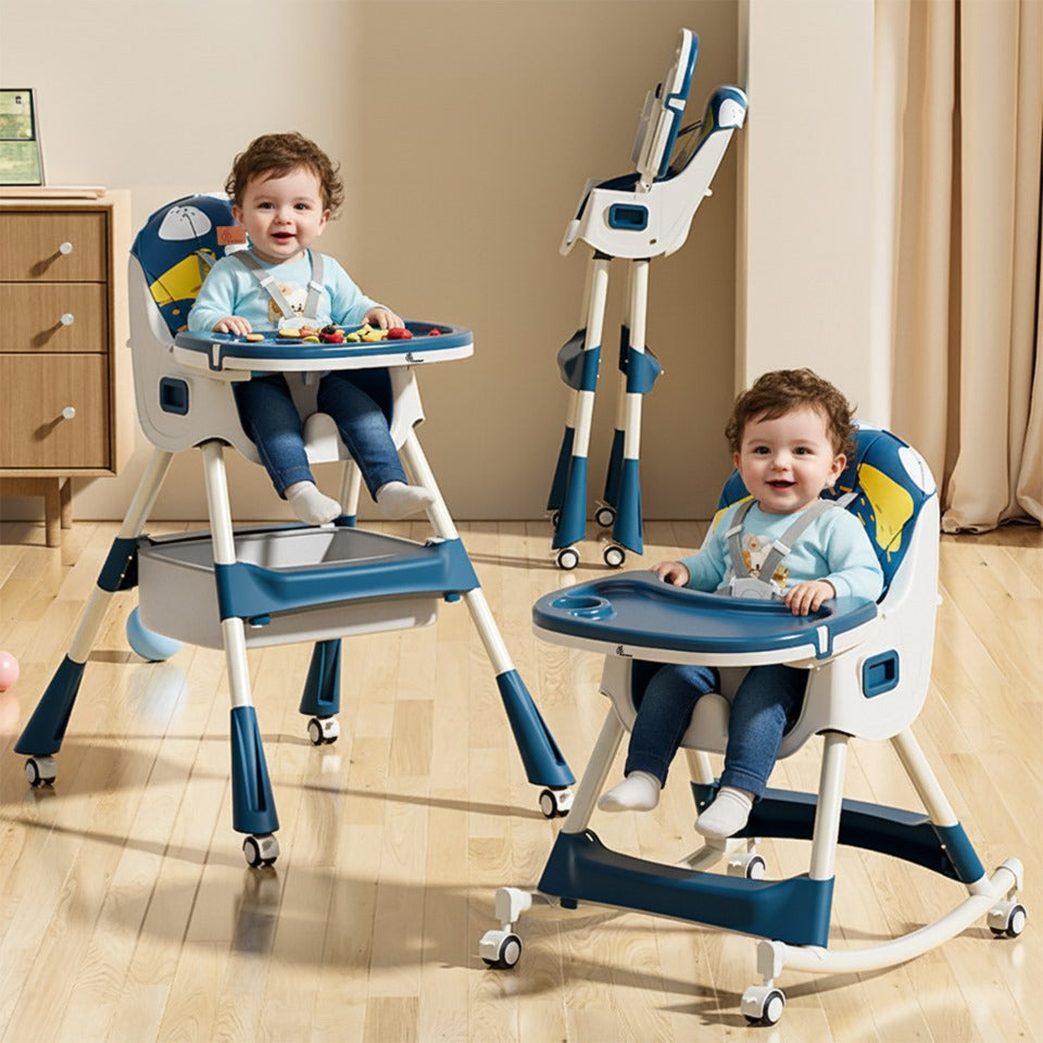 R for Rabbit Sugar Doodle Plus High Chair For Kids 3-in-1 Convertible Design