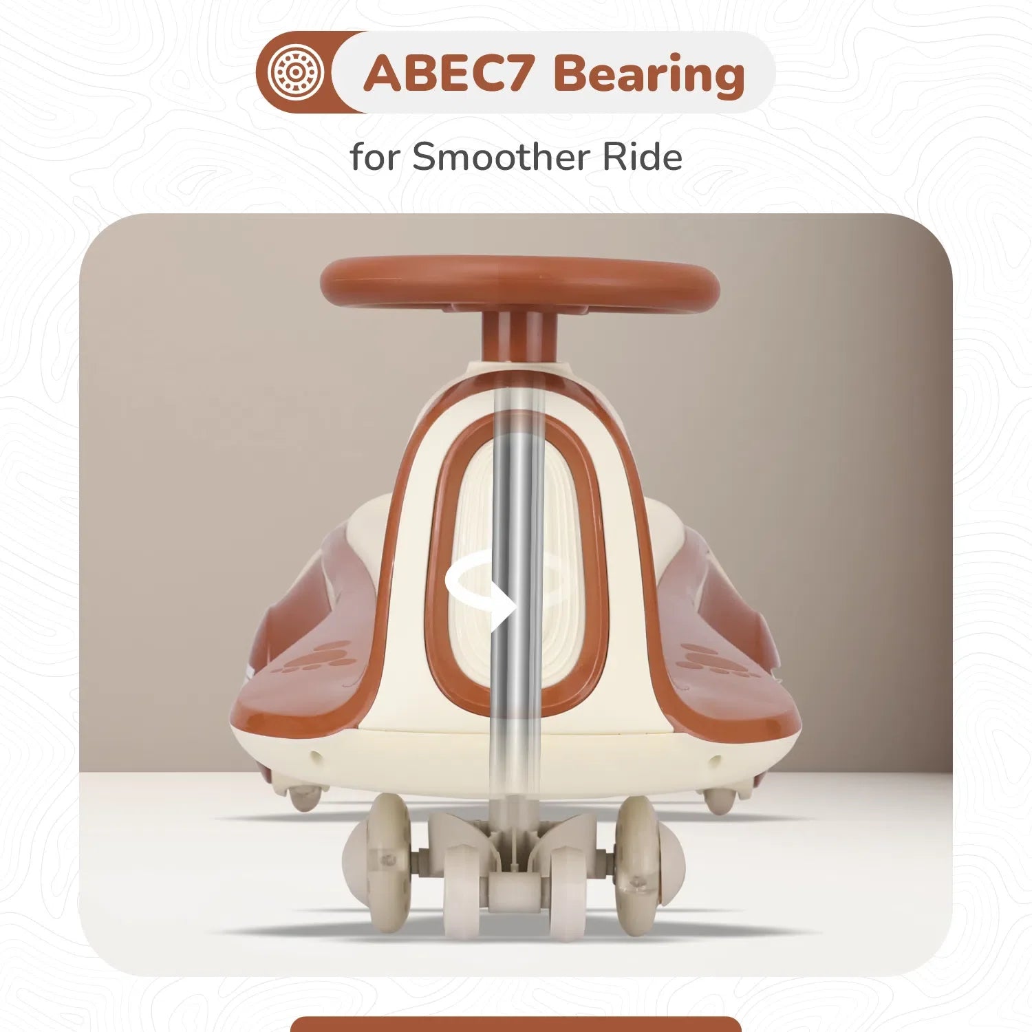 R for Rabbit Iya Iya Sportz swing car for kids