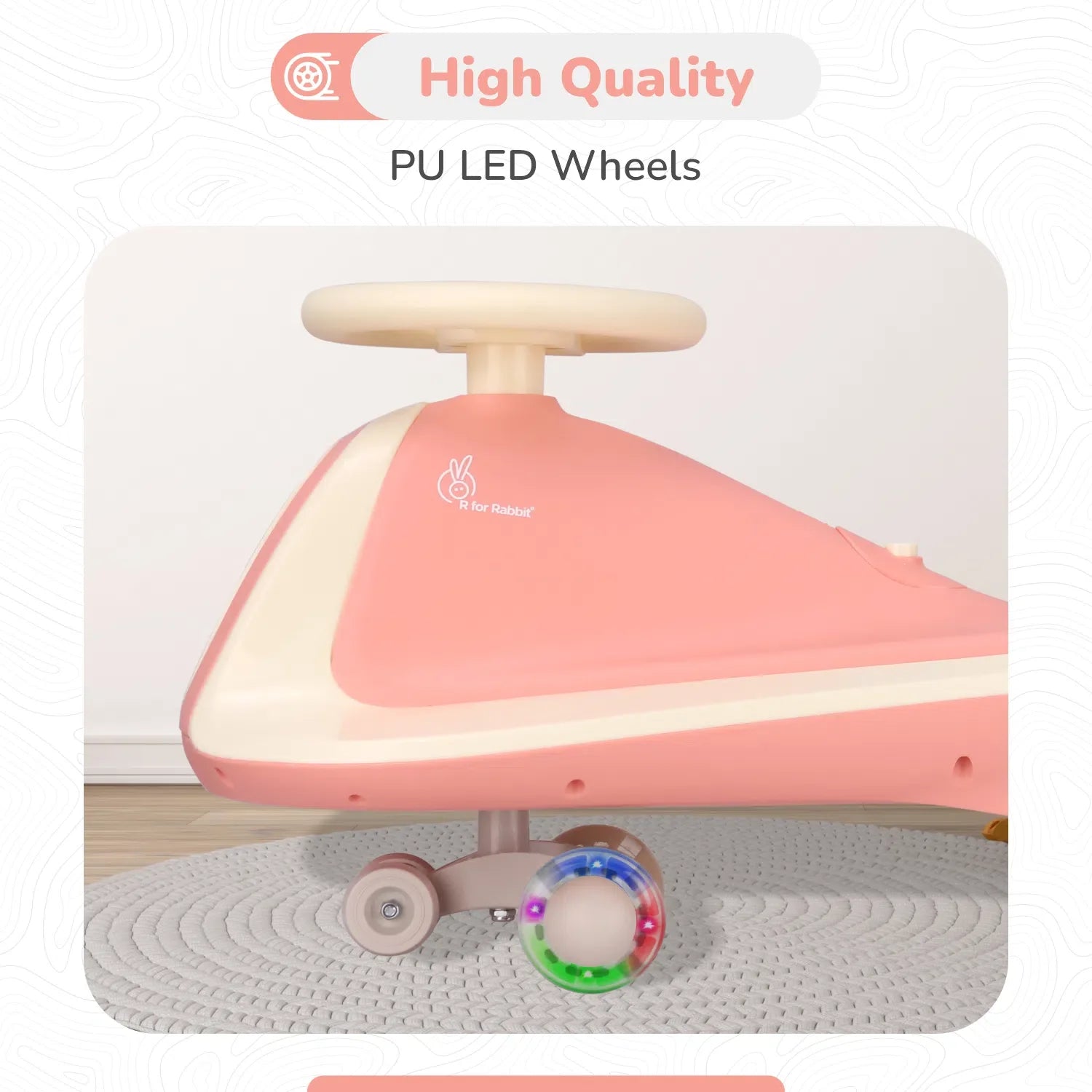 R for Rabbit Iya Iya Sportz swing car for kids