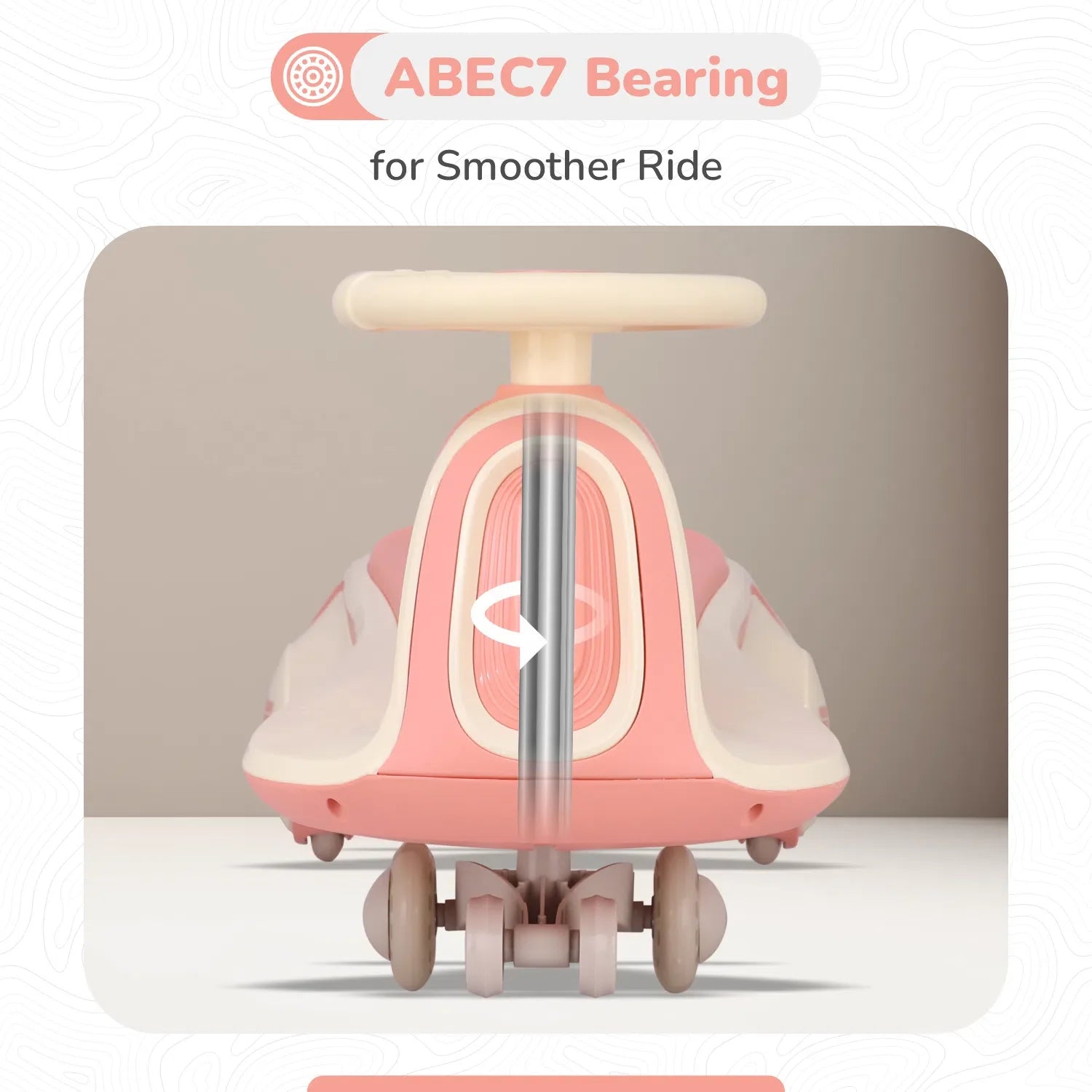 R for Rabbit Iya Iya Sportz swing car for kids