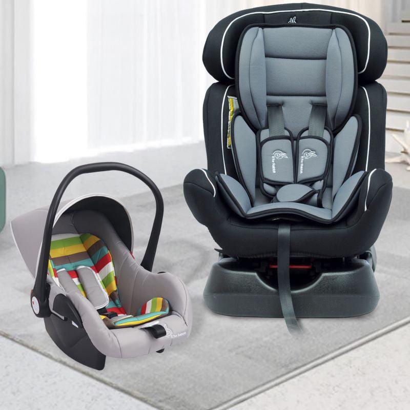 R for Rabbit Jack N Jill Grand Baby Car Seat + Picaboo 4 in 1 Multipurpose Baby Carry Cot