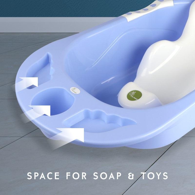 R for Rabbit Kiddie Kingdom Splash Bath Tub With Seat Sling