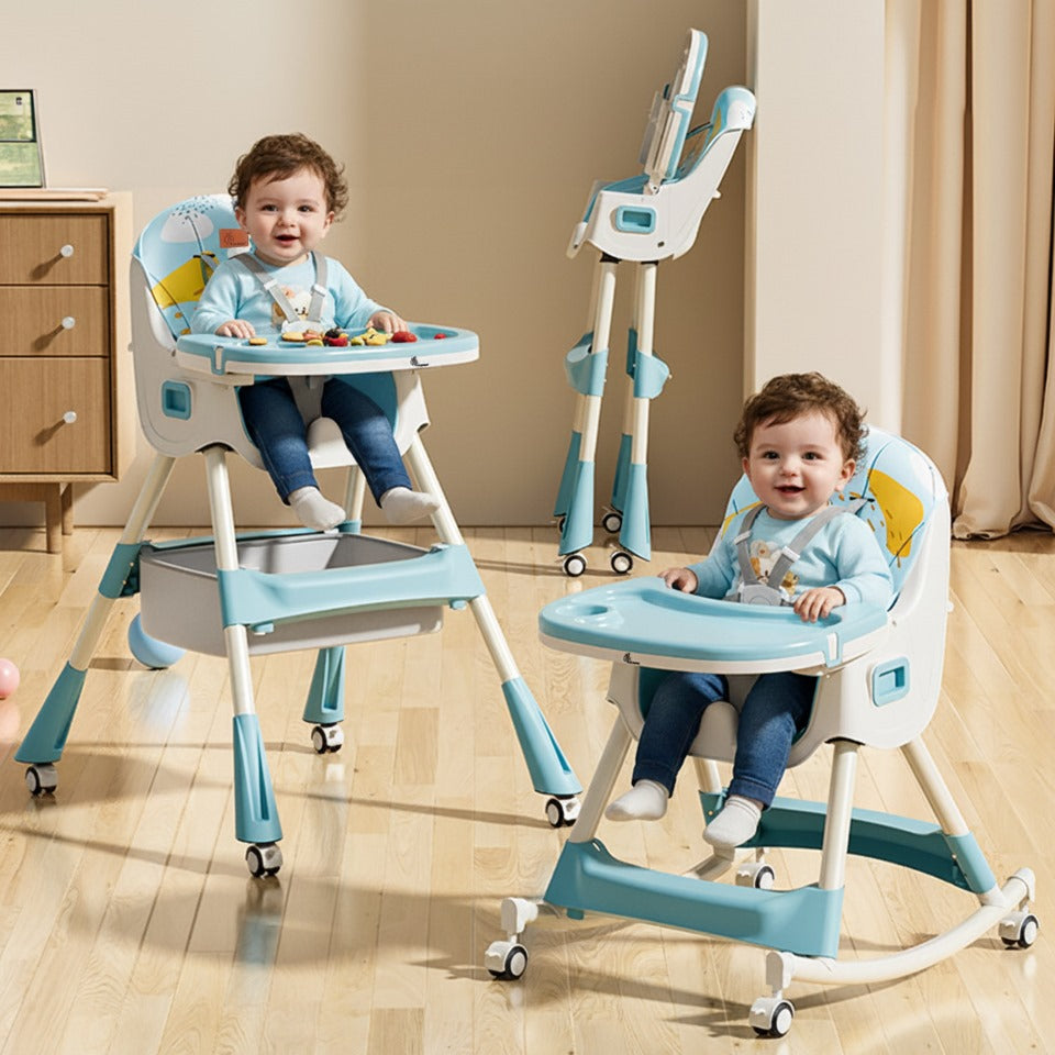 R for Rabbit Sugar Doodle Plus High Chair For Kids 3-in-1 Convertible Design