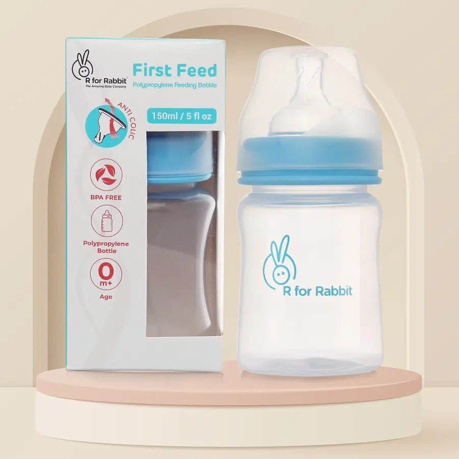 R for Rabbit First feed 150 ml PP Feeding Bottle