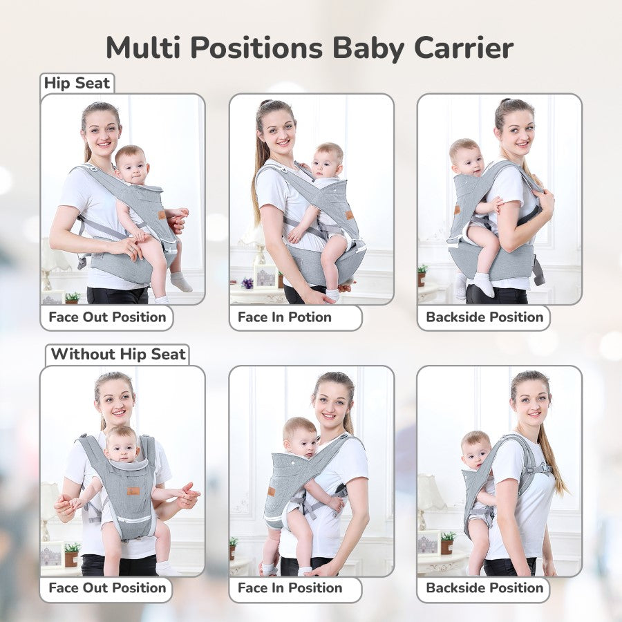 R for Rabbit Upsy Daisy Ergo 8-in-1 Hip Seat Baby Carrier