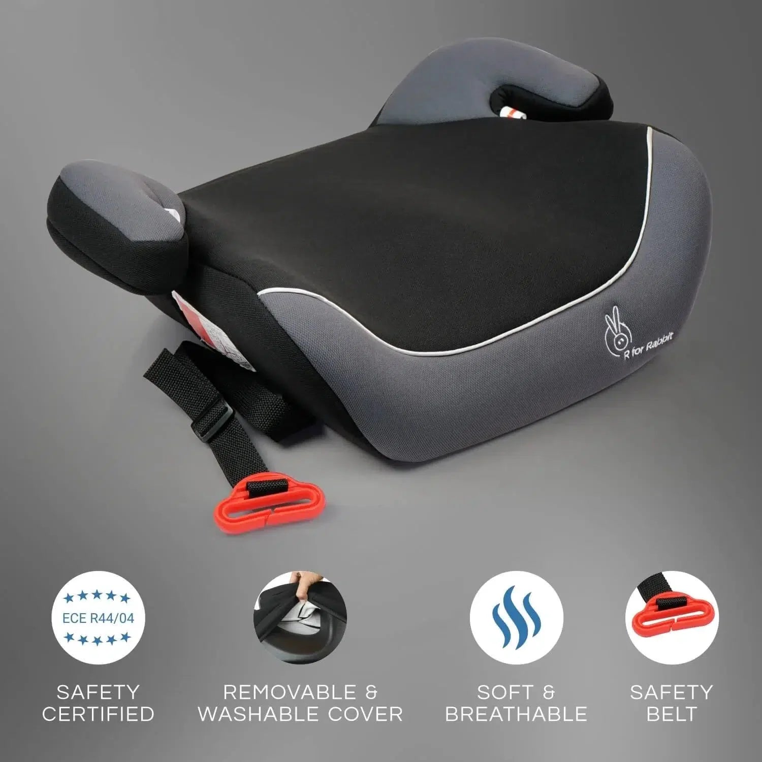 R for Rabbit Little Jack Booster Car Seat For 3 to 12 Year Kids