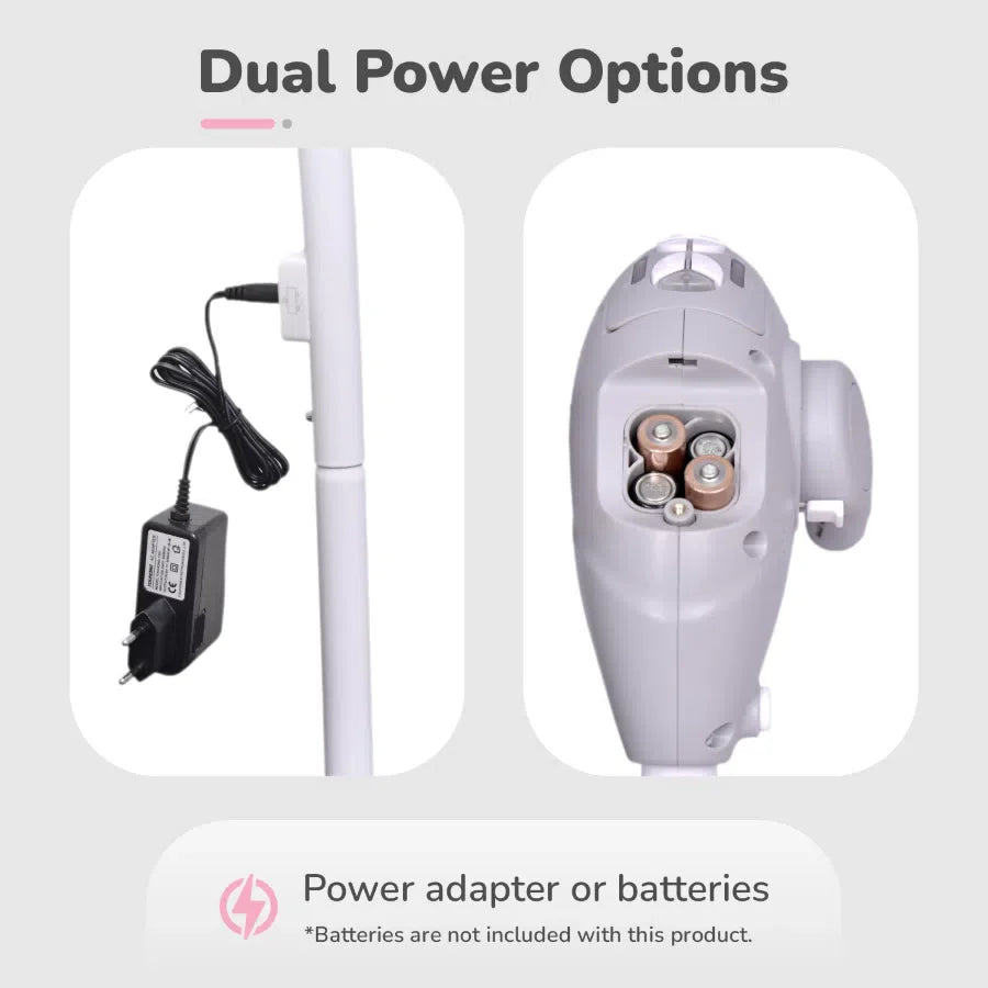 R for Rabbit Lullabies Cradle - Auto Swing With Remote Control, 16 In-Built Soothing Music Tunes, Mosquito Net Baby Cradle, 3-Point Safety, Swing Lock