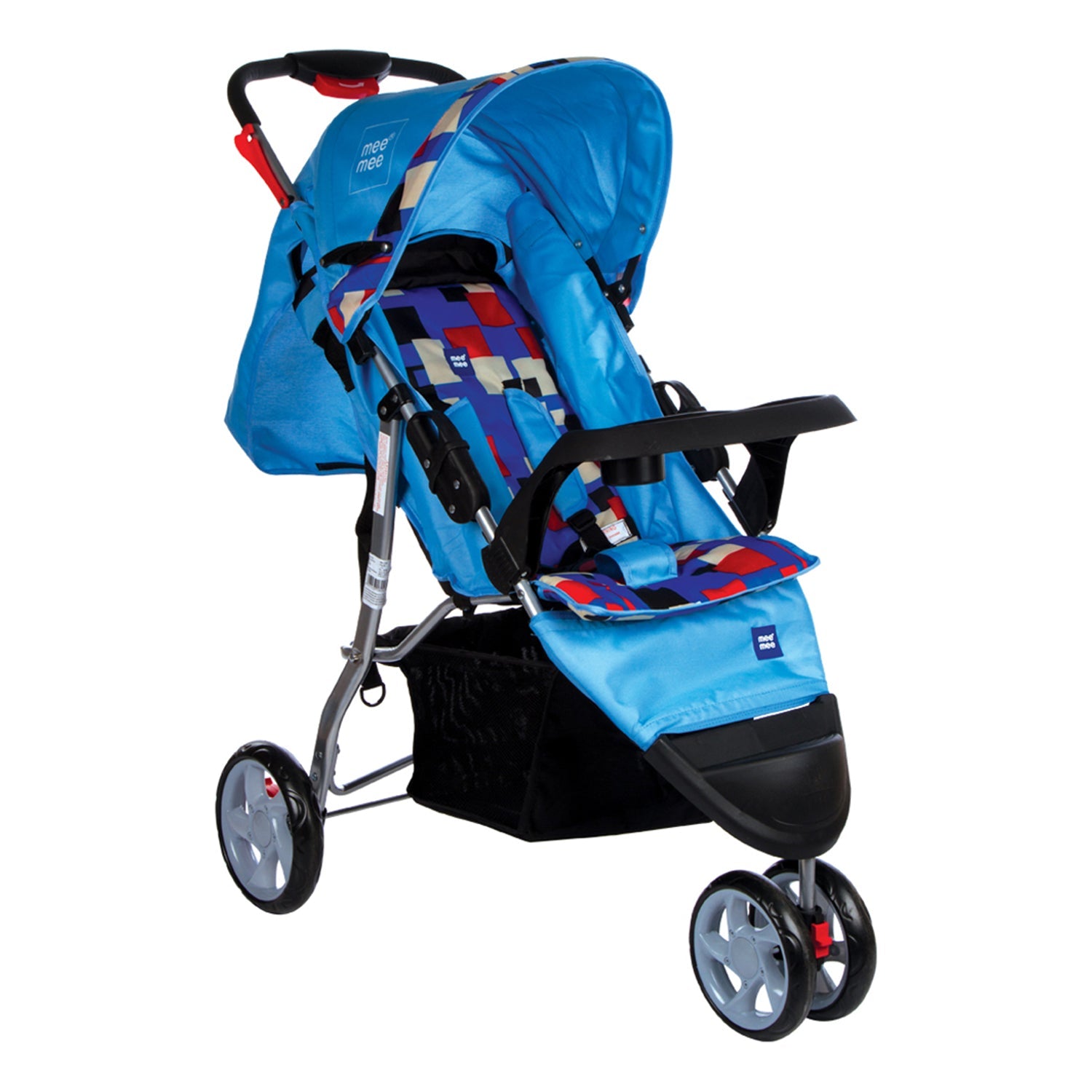 Mee Mee Easy to Push Baby Pram with Quick One-Hand Folding