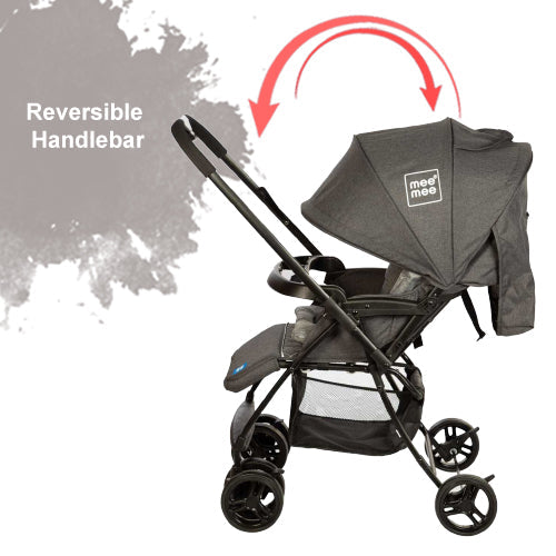 Mee Mee Easy to Push Baby Pram with Quick One-Hand Folding