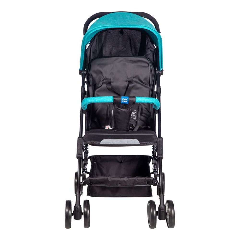 Mee Mee Advanced Stylish Baby Stroller Pram with Shock Absorbers (Blue)