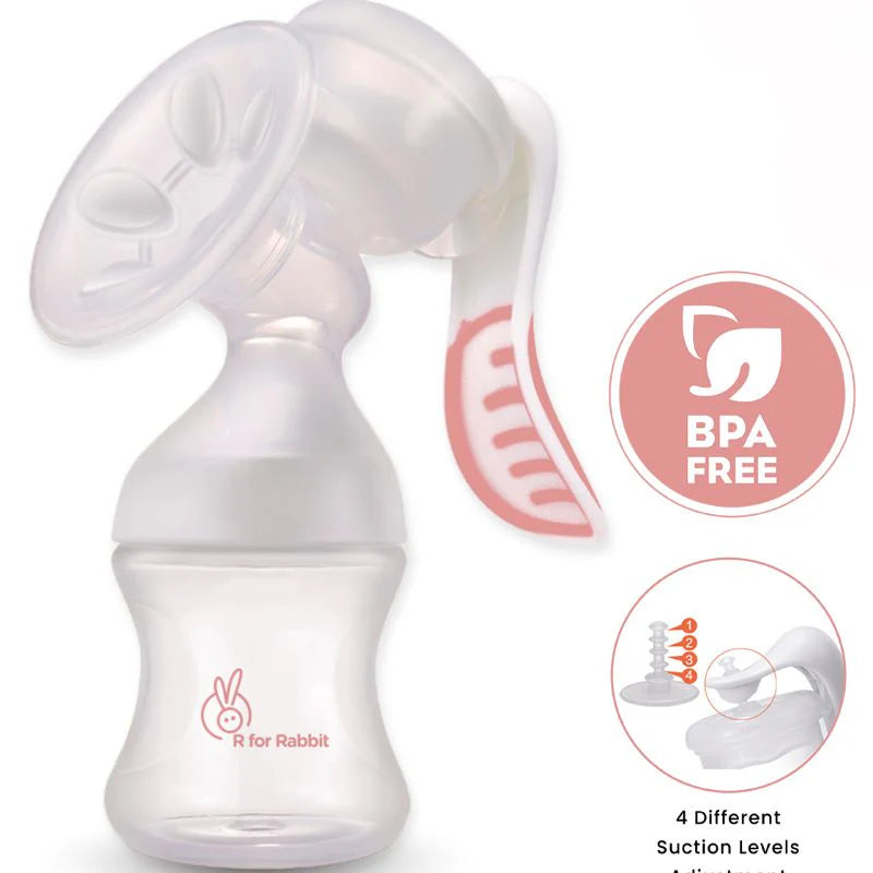 R for Rabbit Manual Feeding Breast Pump