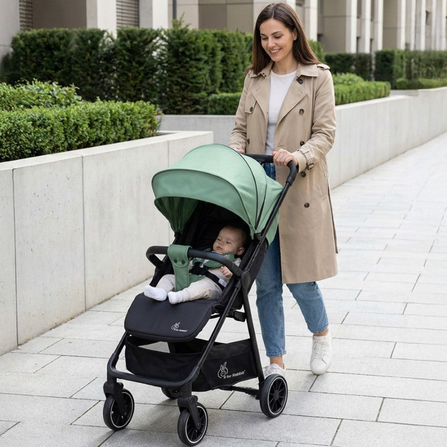 Poppins Neo Baby Stroller, Travel Stroller with 5-Point Harness & One-Hand Fold