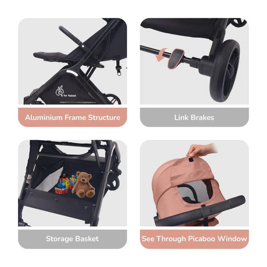 Street Smart Ace Auto Fold Kids Stroller