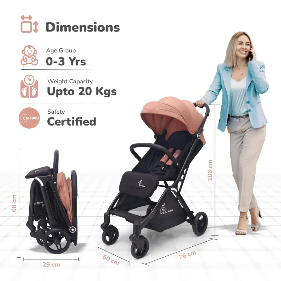 Street Smart Ace Auto Fold Kids Stroller