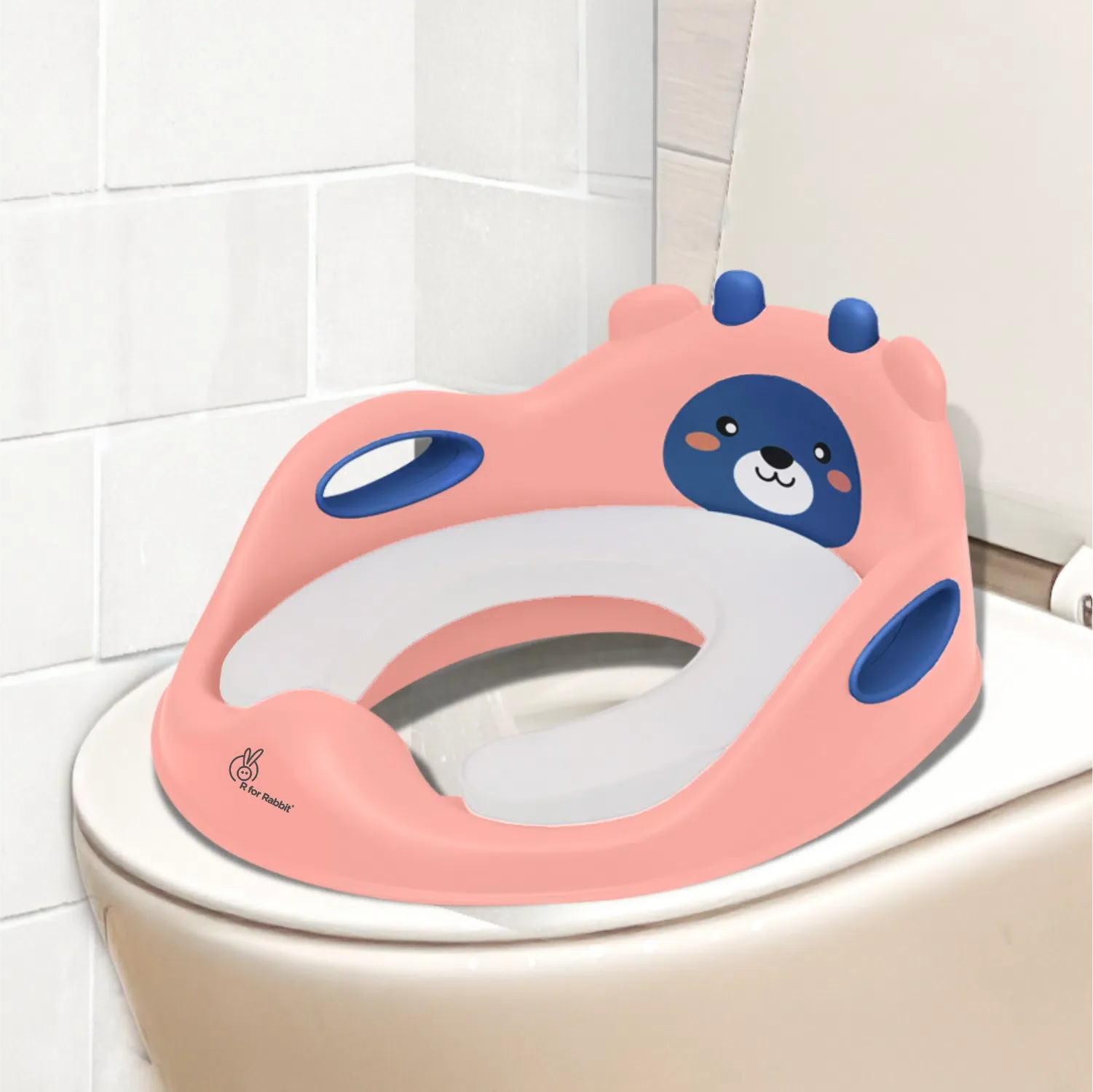 R for Rabbit Minimo Teddy Toilet Seats Happy and Comfy Potty Training Seat for Baby