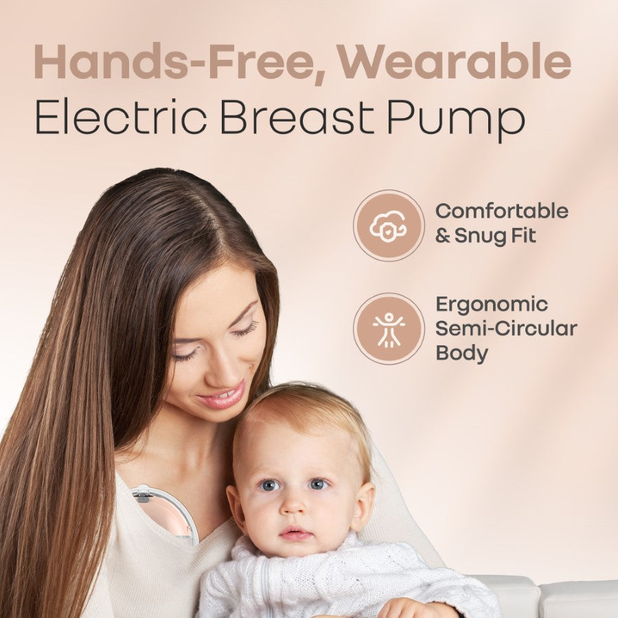 R for Rabbit Lactella Bliss Electric Wearable Breast Pump with 4 Modes & 9 Levels