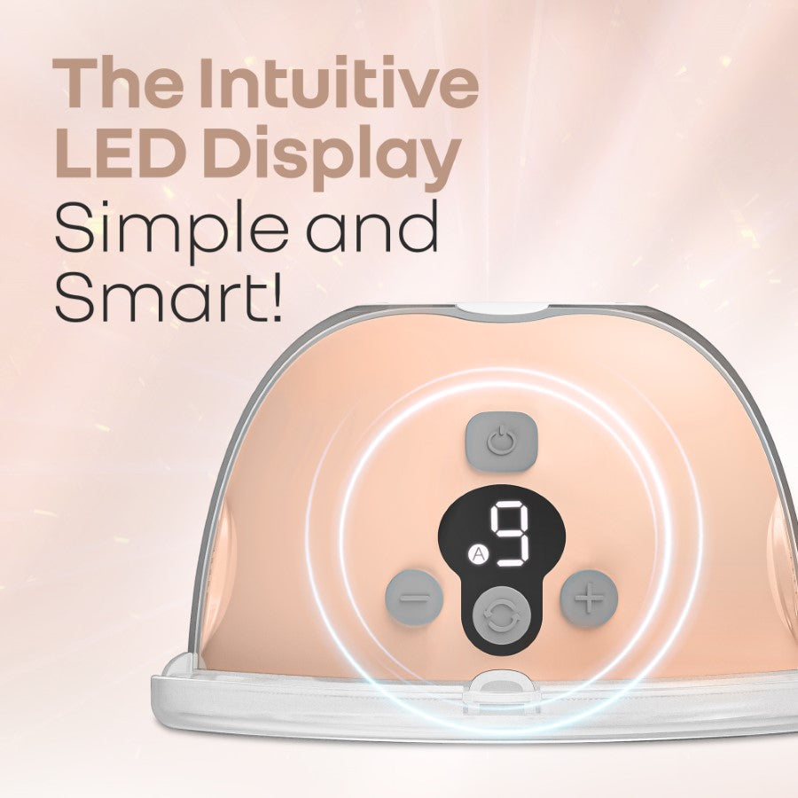 R for Rabbit Lactella Bliss Electric Wearable Breast Pump with 4 Modes & 9 Levels