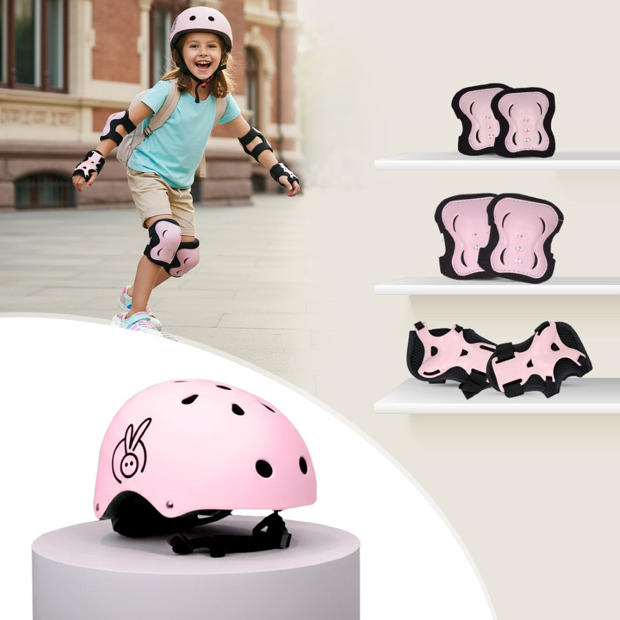 R for Rabbit Safe Play Set Kids Helmet, Premium Kids Sports Safety Kit with Helmet & Protective Pads