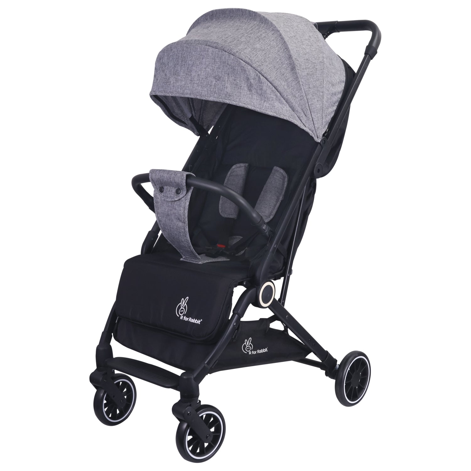R for Rabbit Pocket Air Stroller - One Hand Fold, Light Weight, Travel Friendly, Adjustable Canopy
