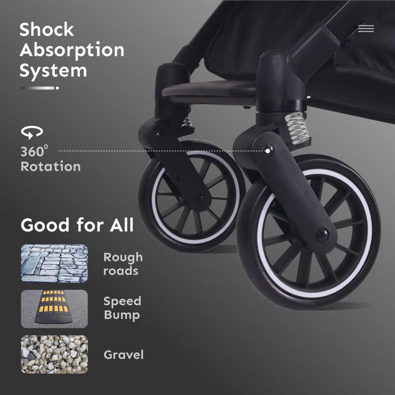 Pocket Air Baby Stroller With Personalized Name Plate