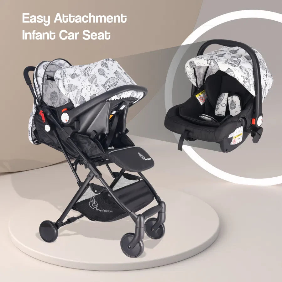 Pocket Lite Travel System Kids Stroller With Personalized Name Plate