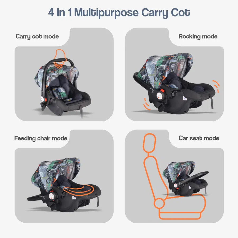 Pocket Lite Travel System Kids Stroller With Personalized Name Plate